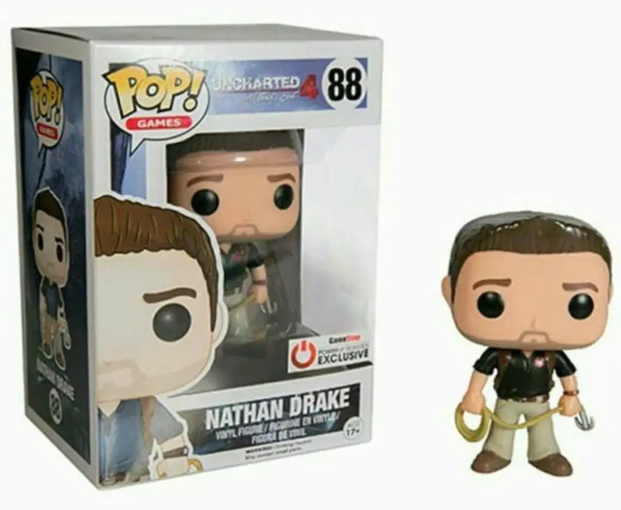 Funko Pop! Games: Uncharted 4 Nathan Drake #88