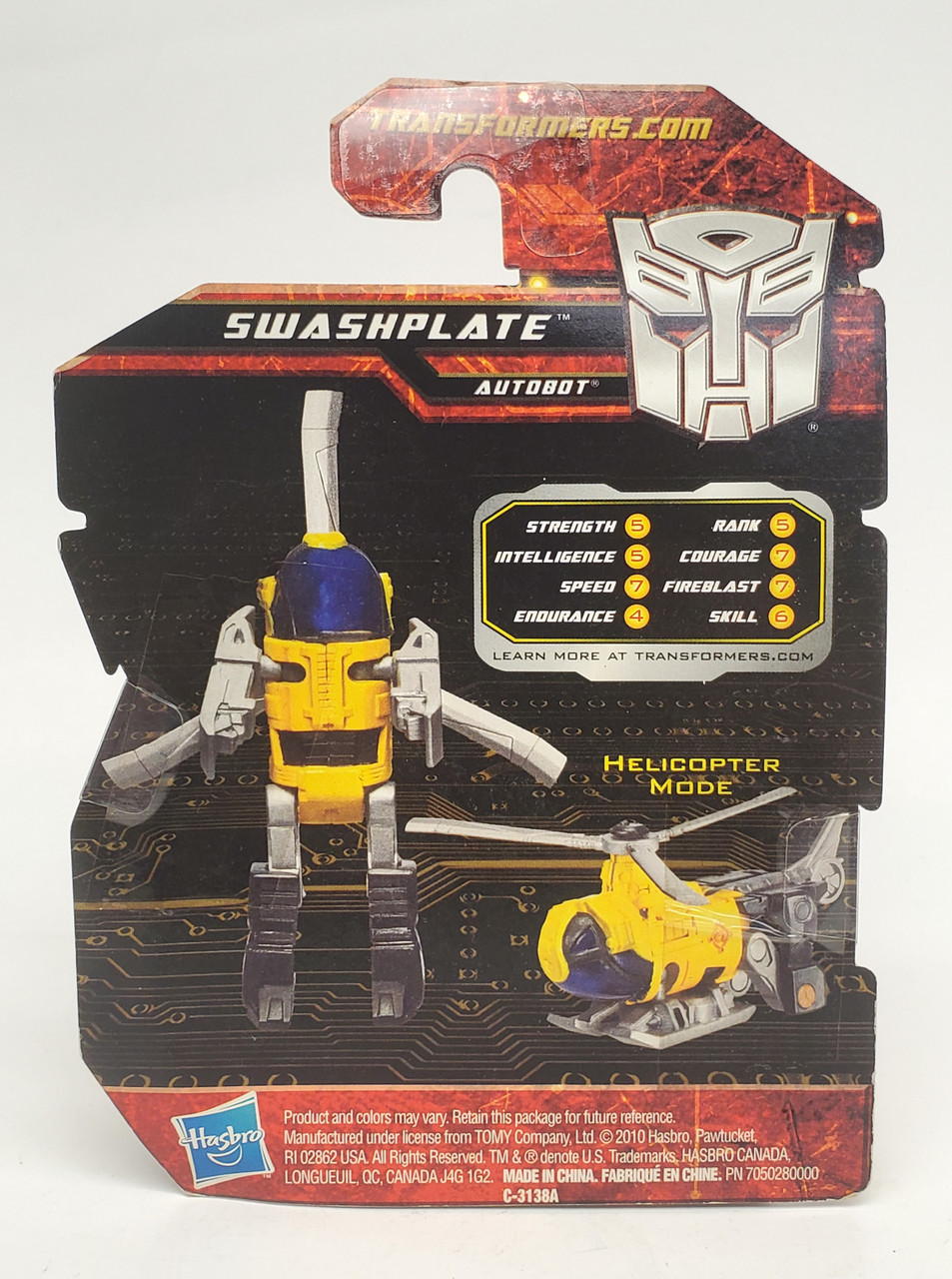 Hasbro Transformers (2010) Autobot Swashplate