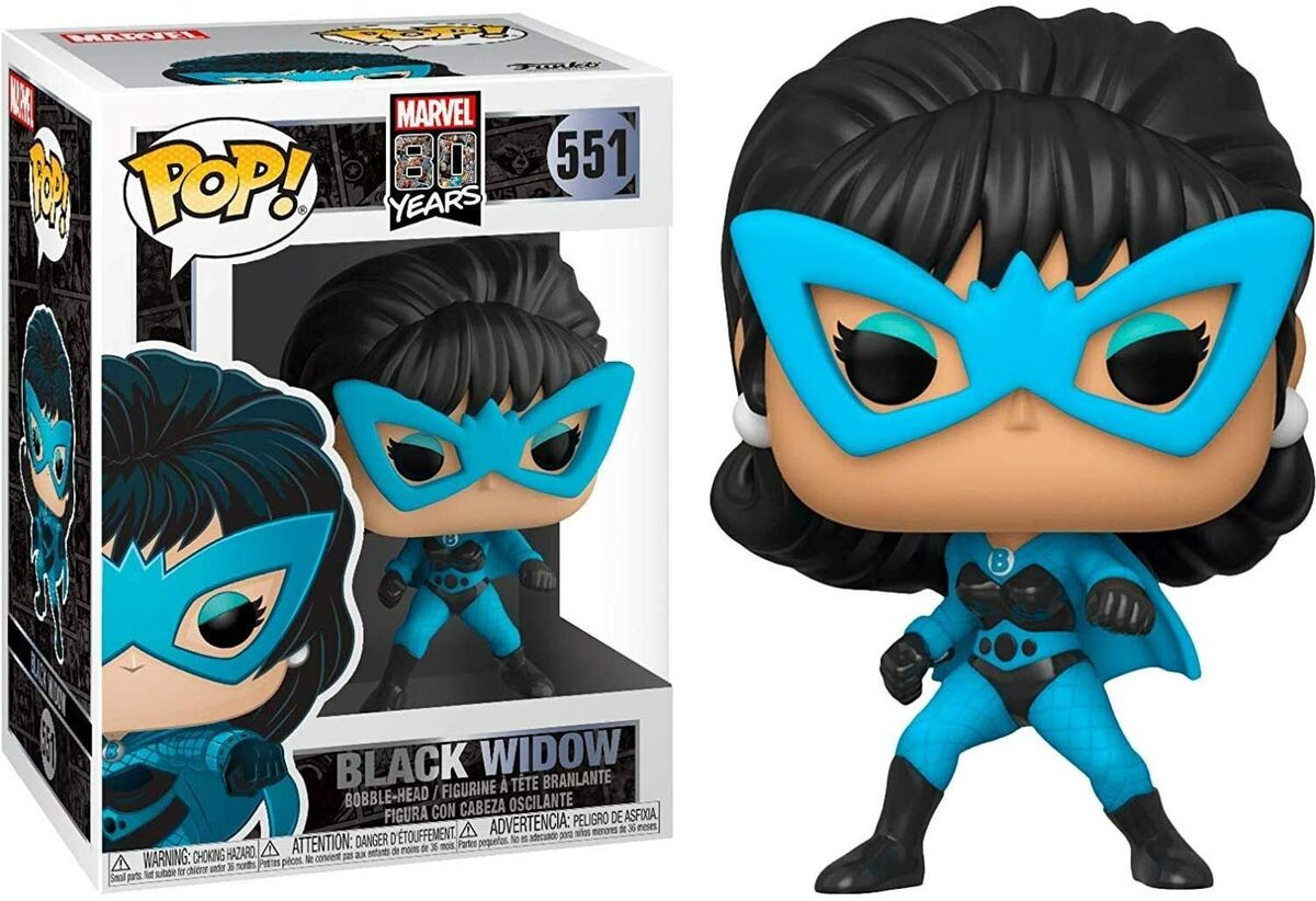 Funko Pop! Marvel: 80 Years Black Widow #551