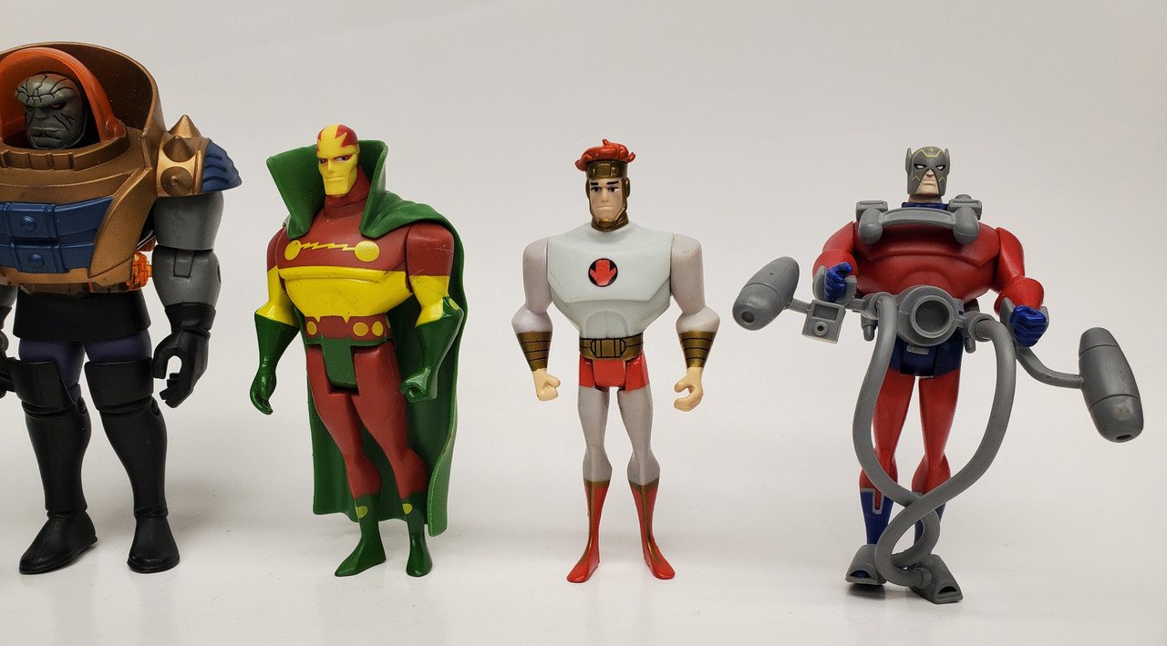 Mattel JLU Darkseid, Mr. Miracle, Orion and Lightray Action Figure