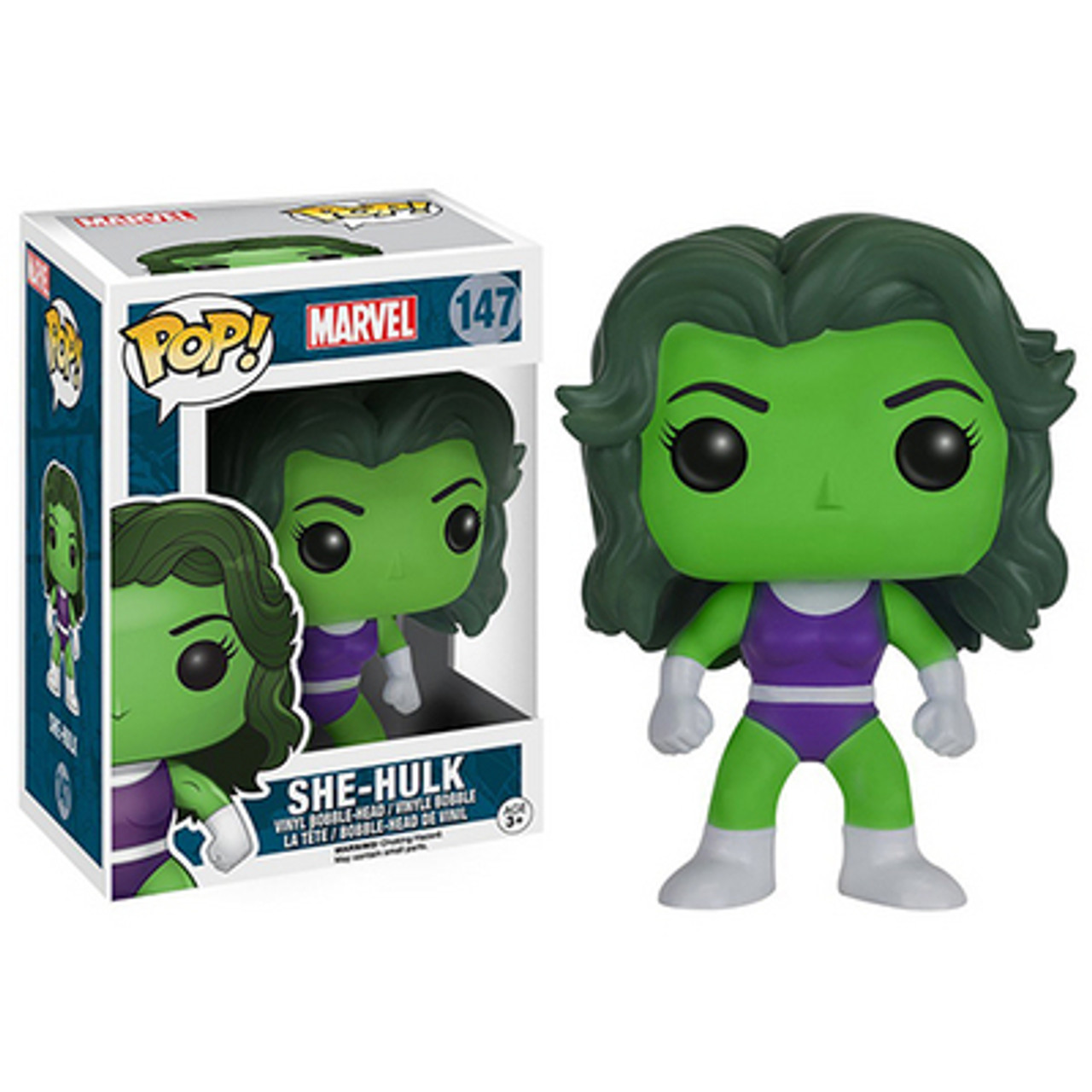 Funko Pop! Marvel The Avengers The Hulk Bobble-Head Figure #13 - ES