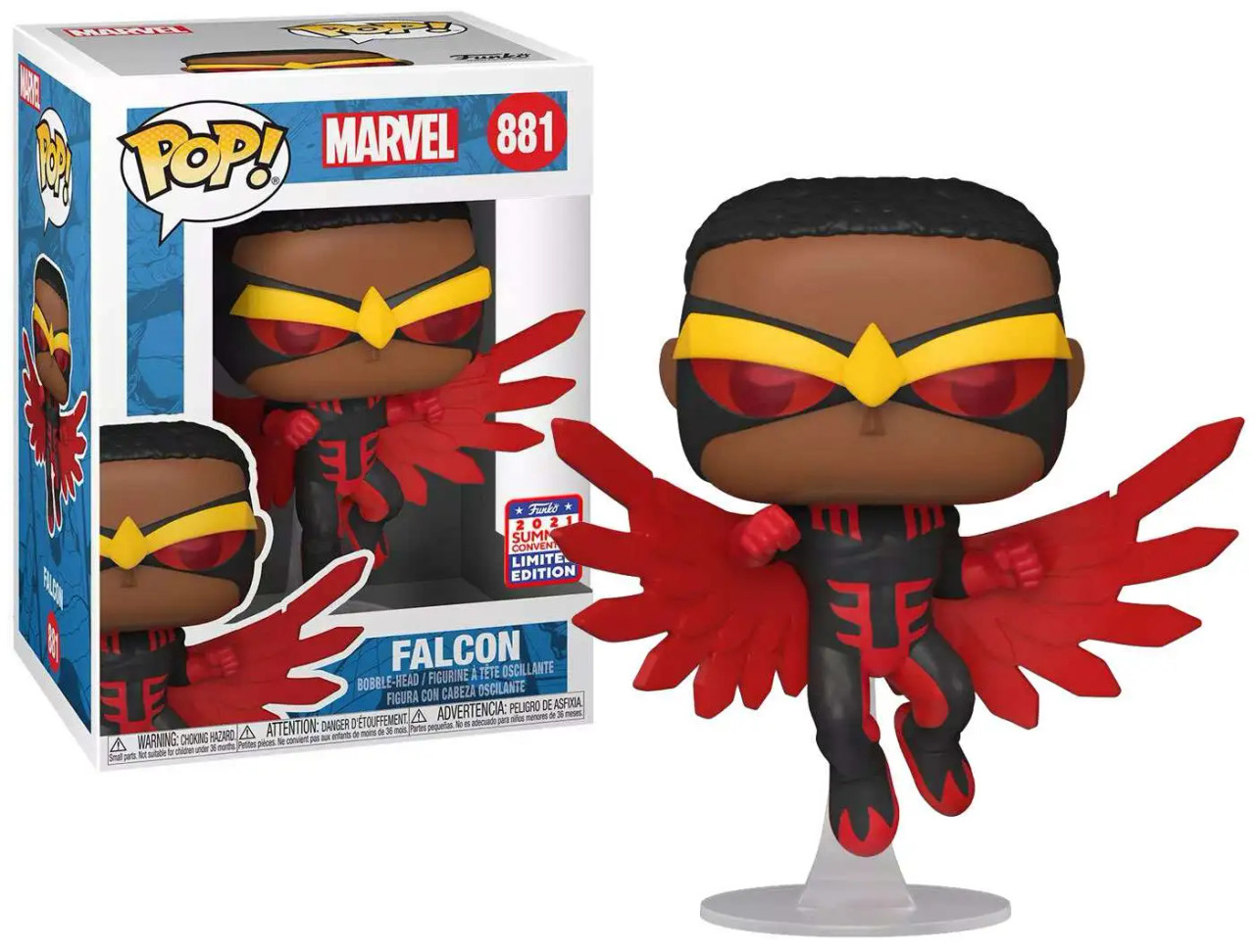 Funko Pop! Marvel: Falcon #881 - Main Image