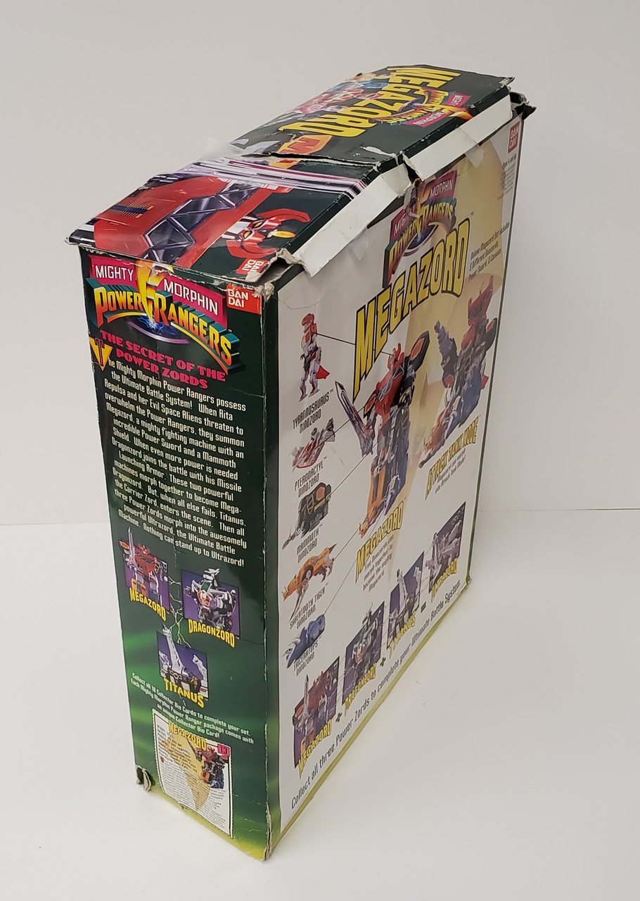 Bandai Power Rangers Legacy Thunder Megazord Figure open box lDamaged Box