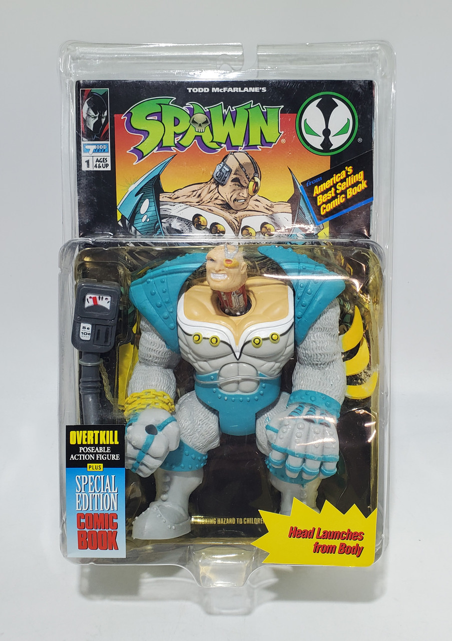 Mcfarlane Spawn Series 1 Overtkill Blue Armor Action Figure