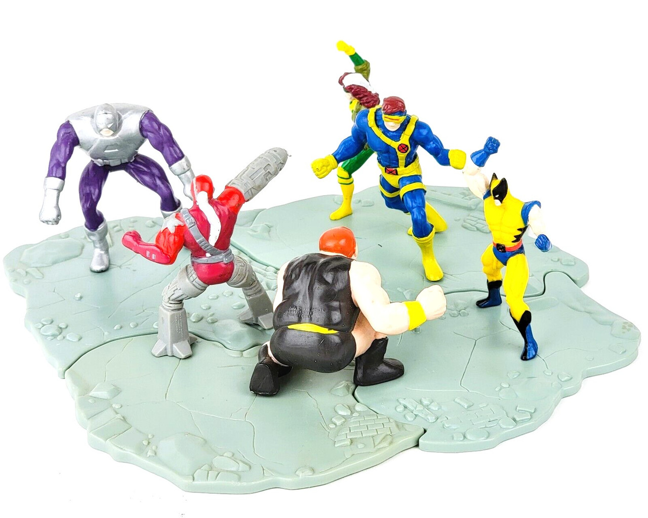 Hardee's X-Men 1995 fast food premium figure set