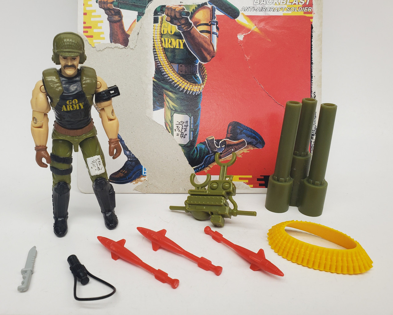 G.I. Joe (1988) Backblast 3.75