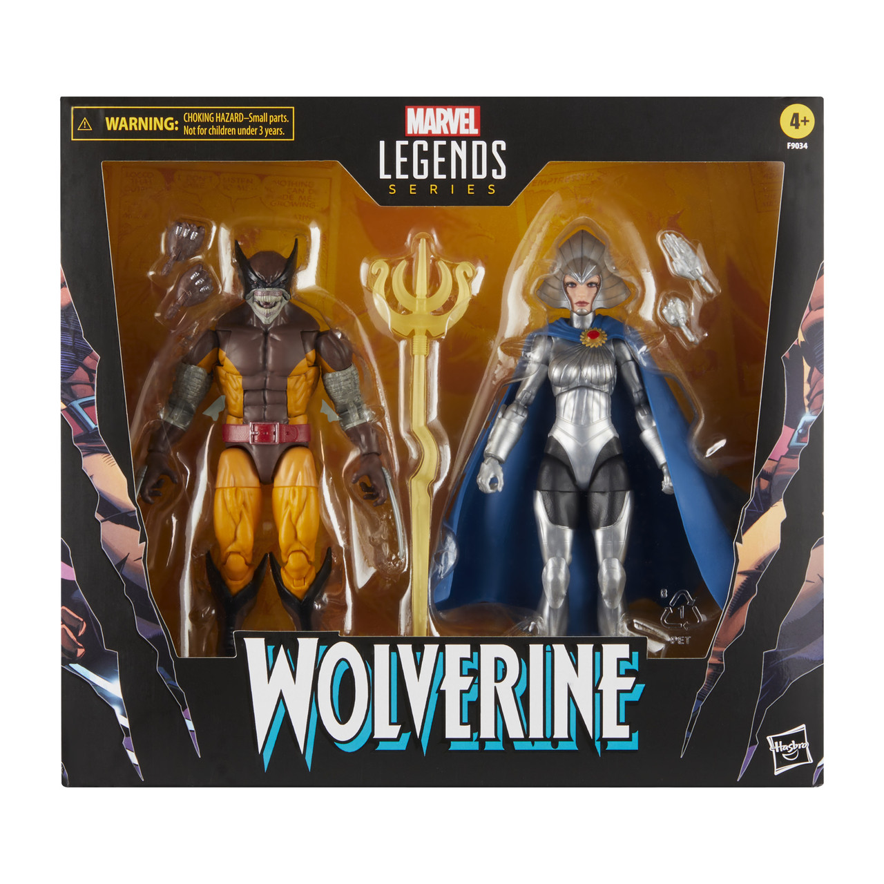 Hasbro Marvel Legends 50th Anniversary Wolverine and Lilandra 6