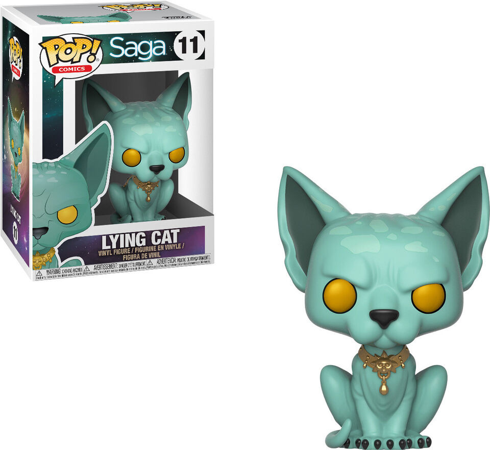 Funko POP! Vinylfigur: Saga – Lying Cat, Ca. 9 Cm Groß, Sammlerfigur Aus Der Comic-Serie