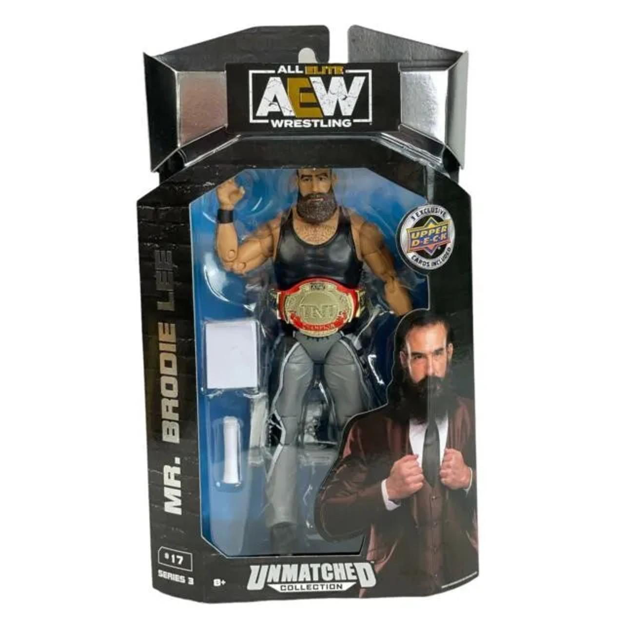 Jazwares AEW Mr. Brodie Lee series 3 17 Unrivaled Collection 6