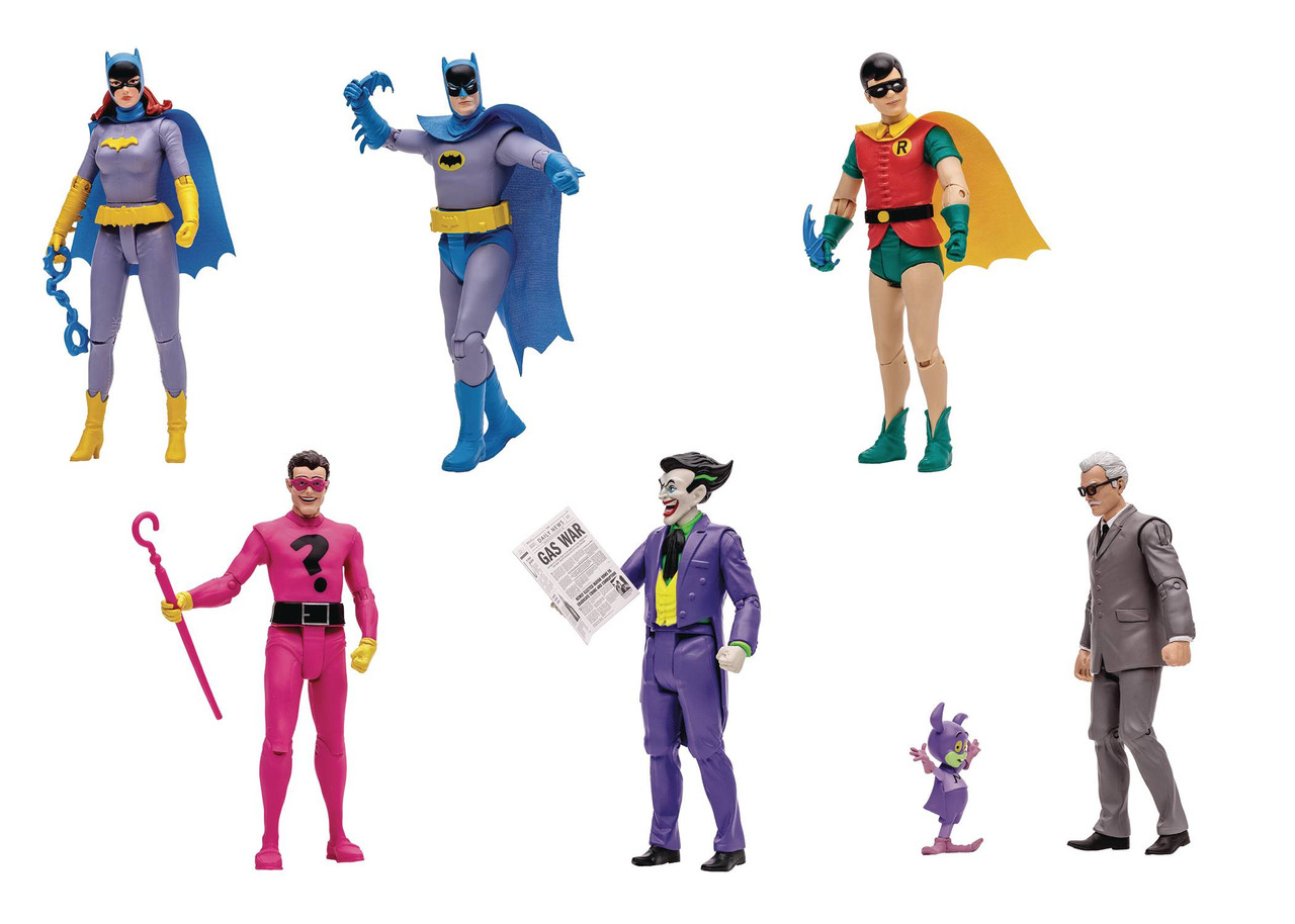 McFarlane DC Retro Batman The New Adventures set of 6 action figures
