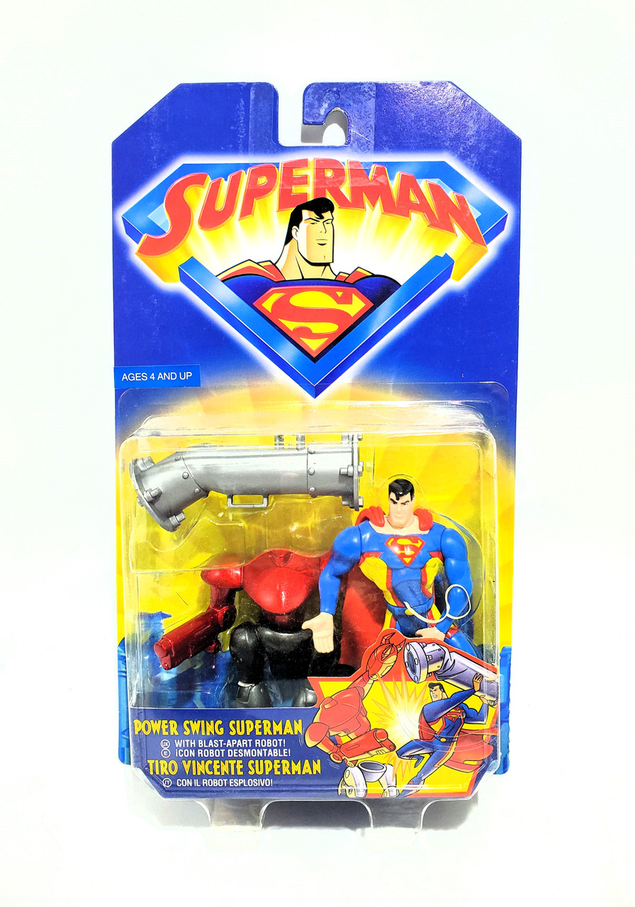 Kenner Superman TAS Power Swing Superman Action Figure