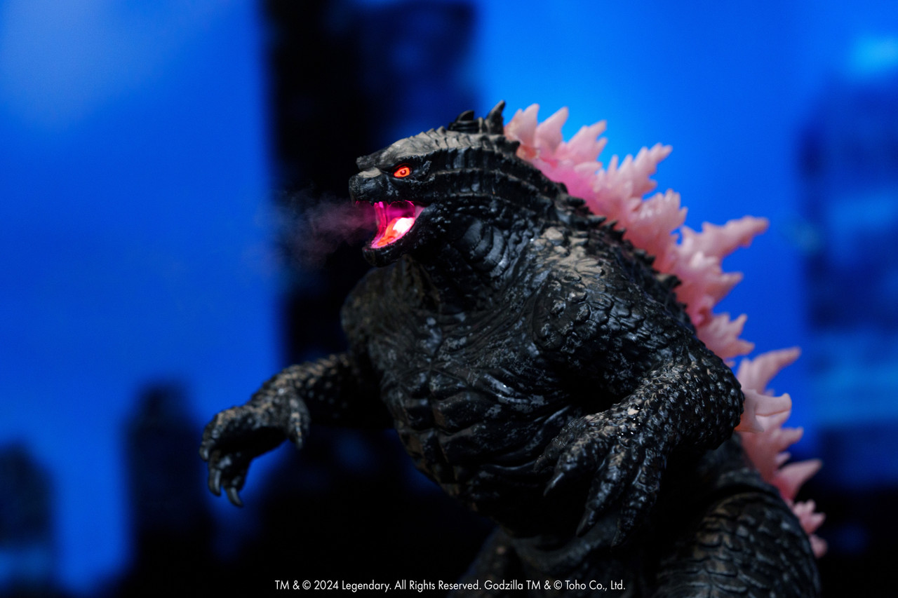 Godzilla X Kong Heat Ray Breath Godzilla RC Figure