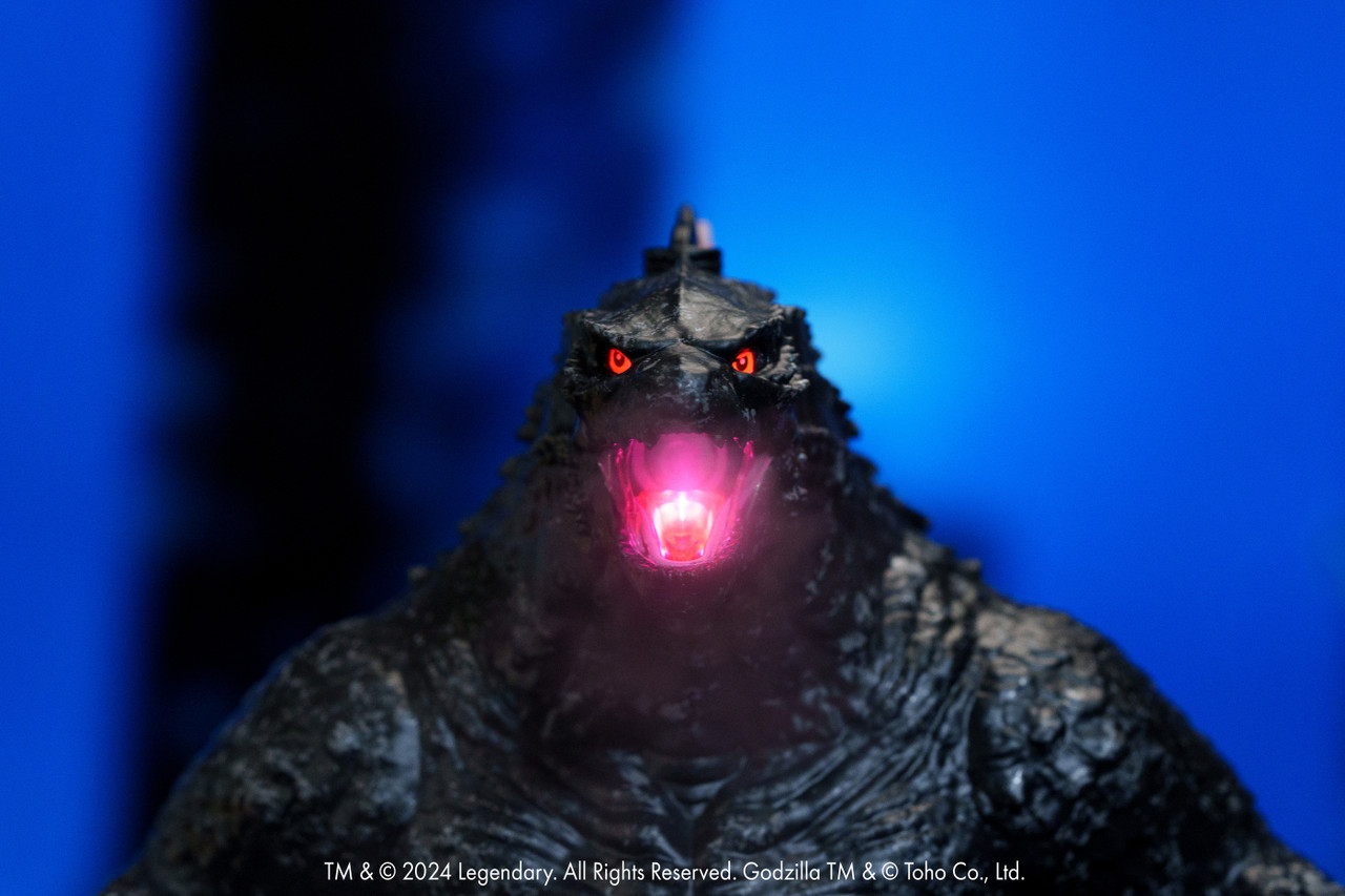 Godzilla X Kong Heat Ray Breath Godzilla RC Figure