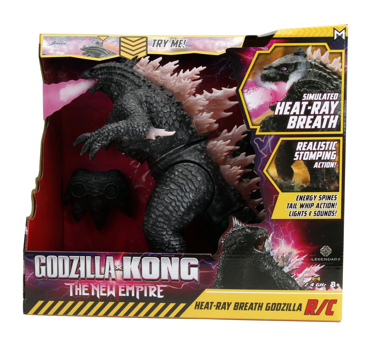 Godzilla X Kong Heat Ray Breath Godzilla RC Figure