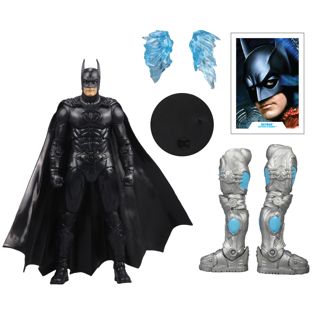 McFarlane DC Multiverse Batman and Robin (Movie 1997) Batman 7in