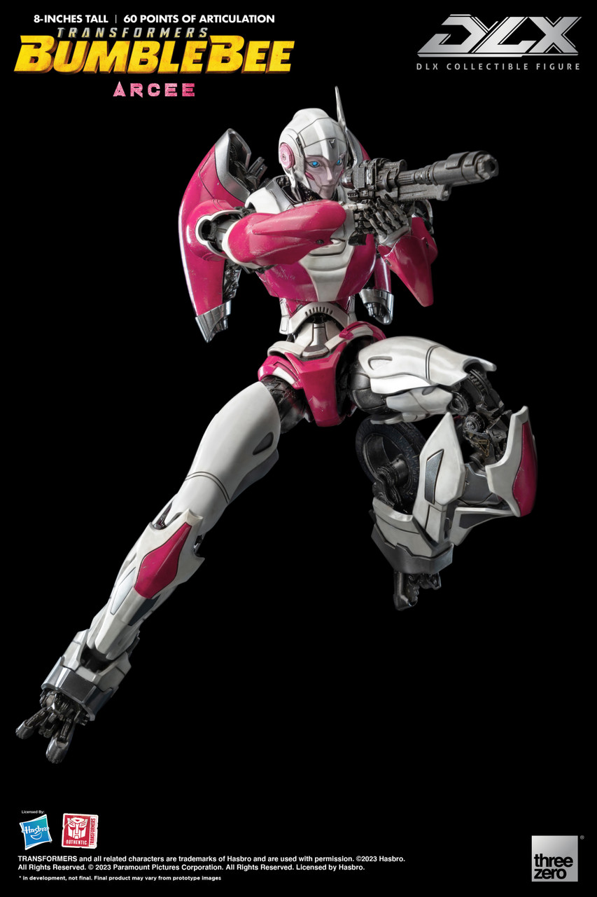 ThreeZero Transformers Bumblebee Deluxe Arcee action figure