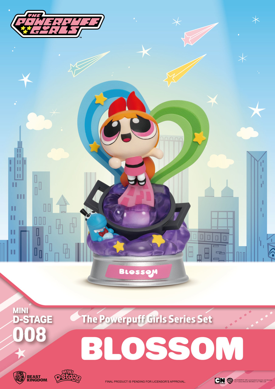 THE POWERPUFF GIRLS MDS-008 フィギュア6種コンプ Powerpuff Girls MDS-008 Mini Figure set of 6