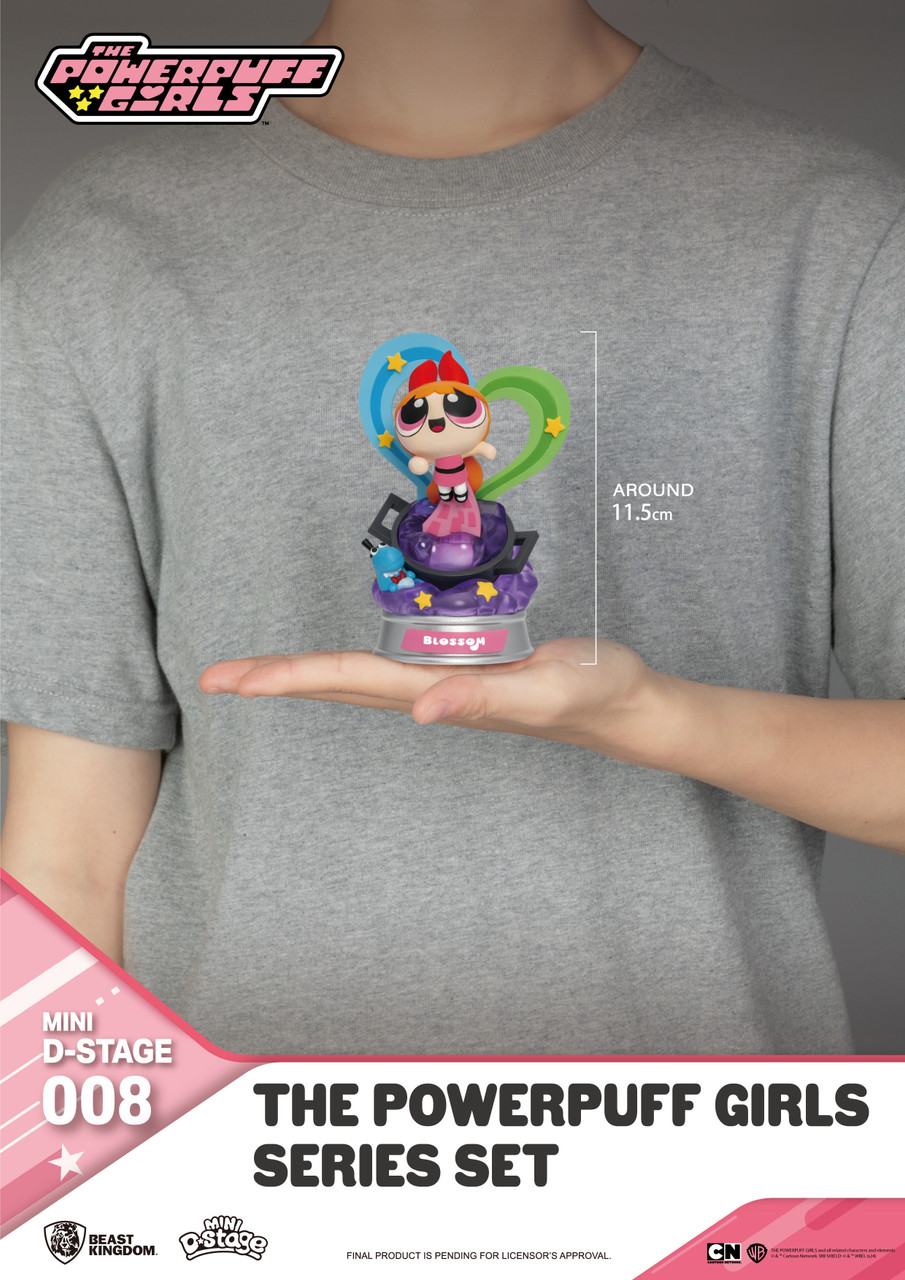 THE POWERPUFF GIRLS MDS-008 フィギュア6種コンプ Powerpuff Girls MDS-008 Mini Figure set of 6