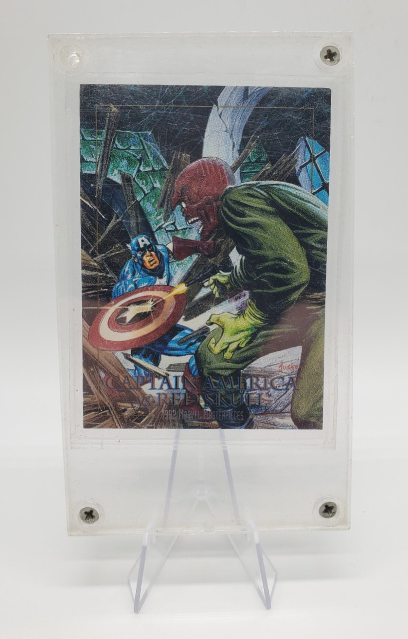 1993 SkyBox Marvel Masterpieces Serie II: Set Completo 90 Carte Da Collezione, Opere D'arte Originali, Custodite In Plastica