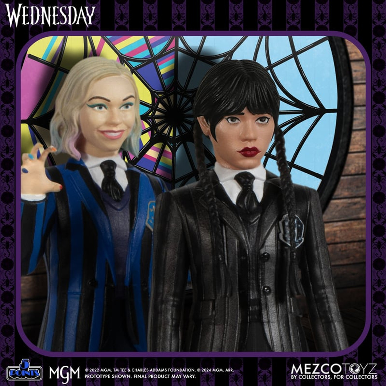 Mezco 5 POINTS Wednesday & Enid Boxed Set