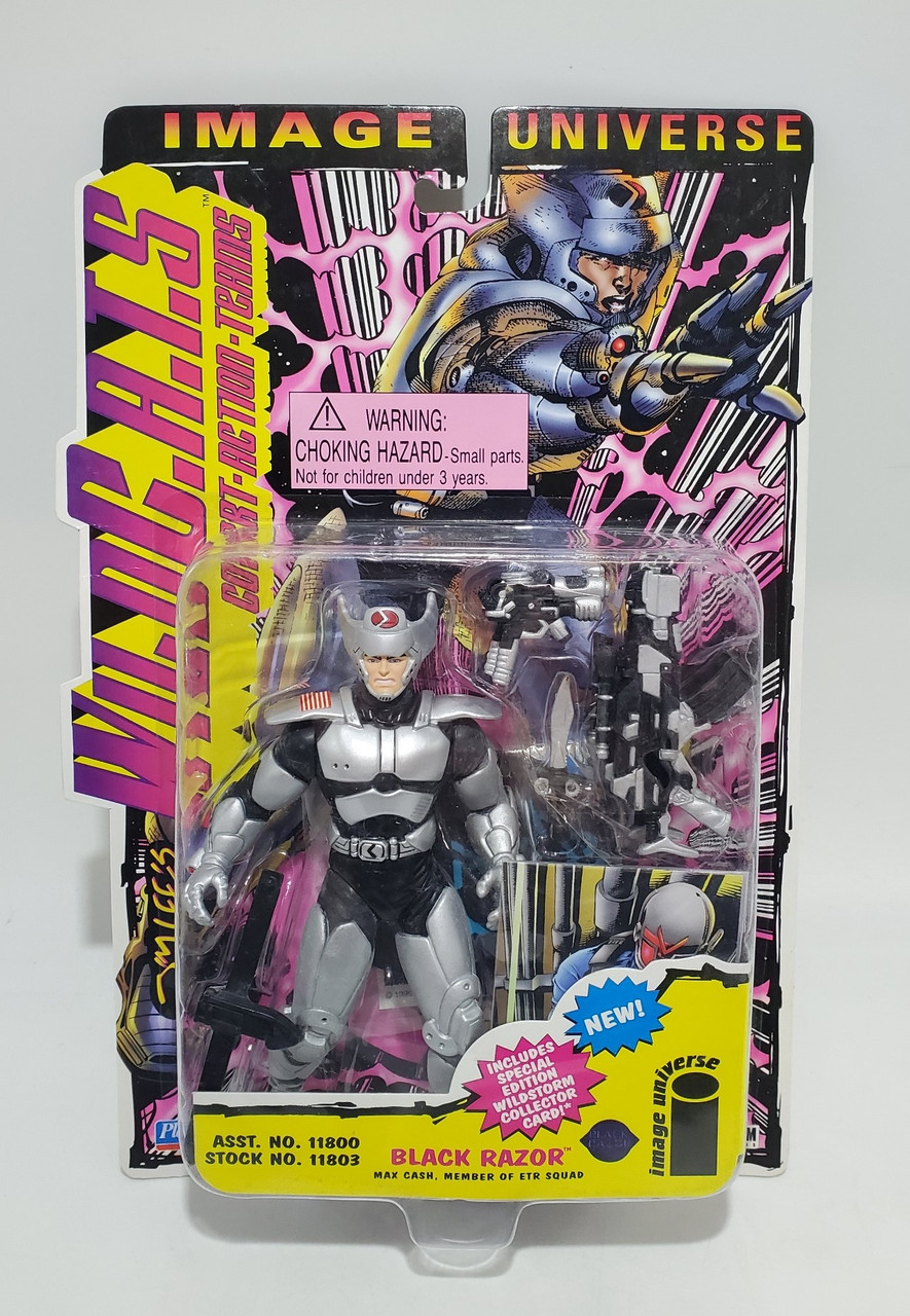 Dc Razor Action Figure Jim Lee's WildC.A.T.S Black Razor Action Figure