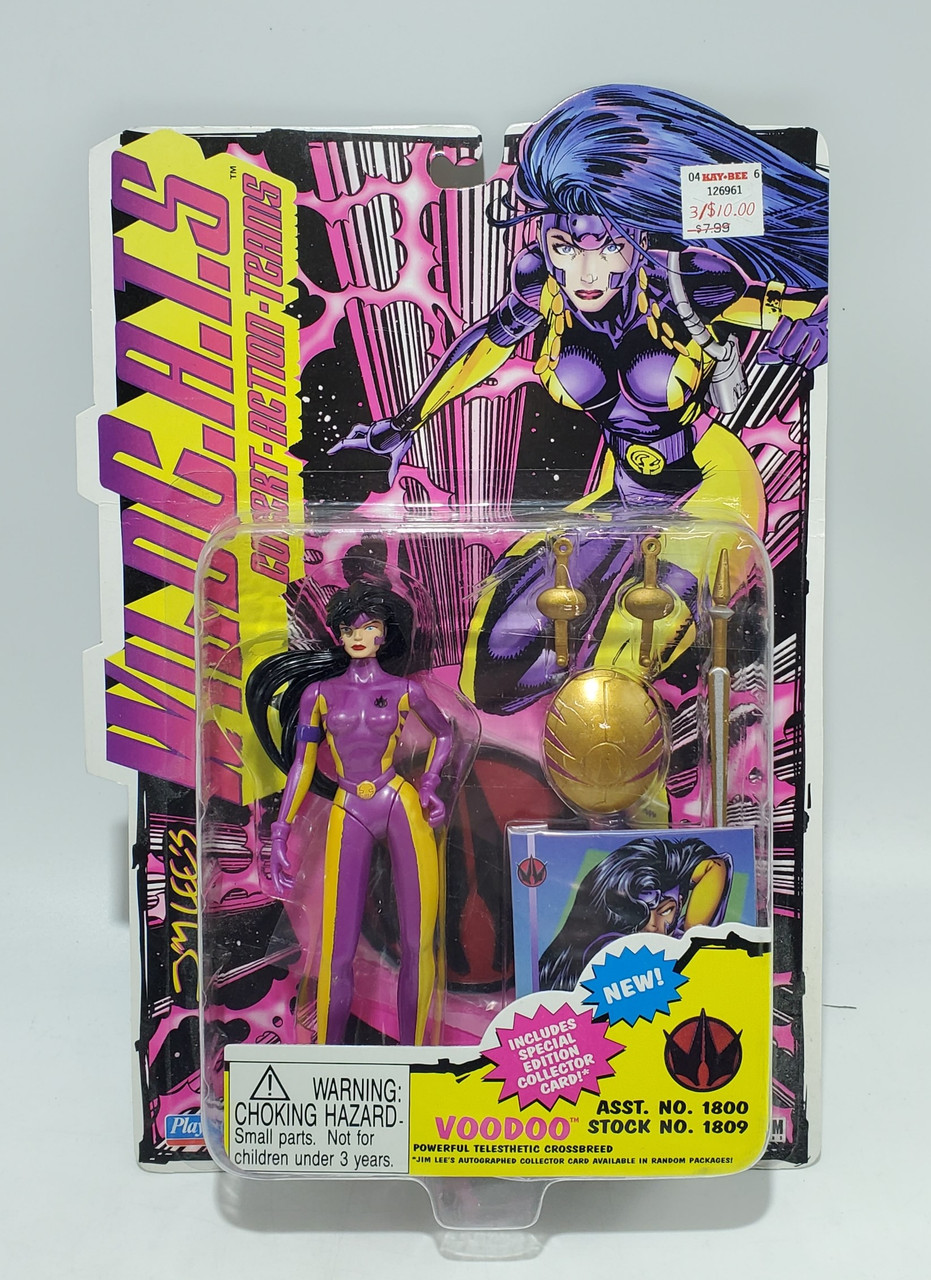 Jim Lee's WildC.A.T.S Voodoo Action Figure