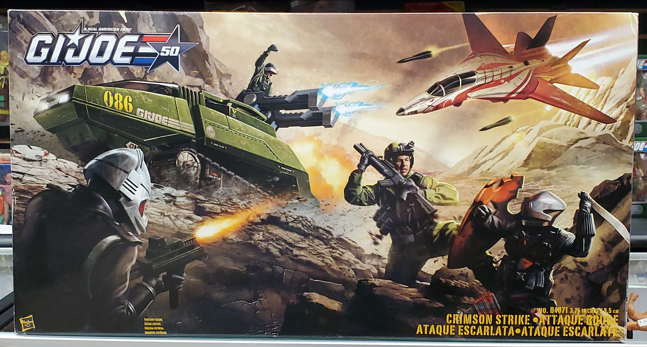G.I. JOE 50th Anniversary Crimson Strike SDCC 2015 Exclusive