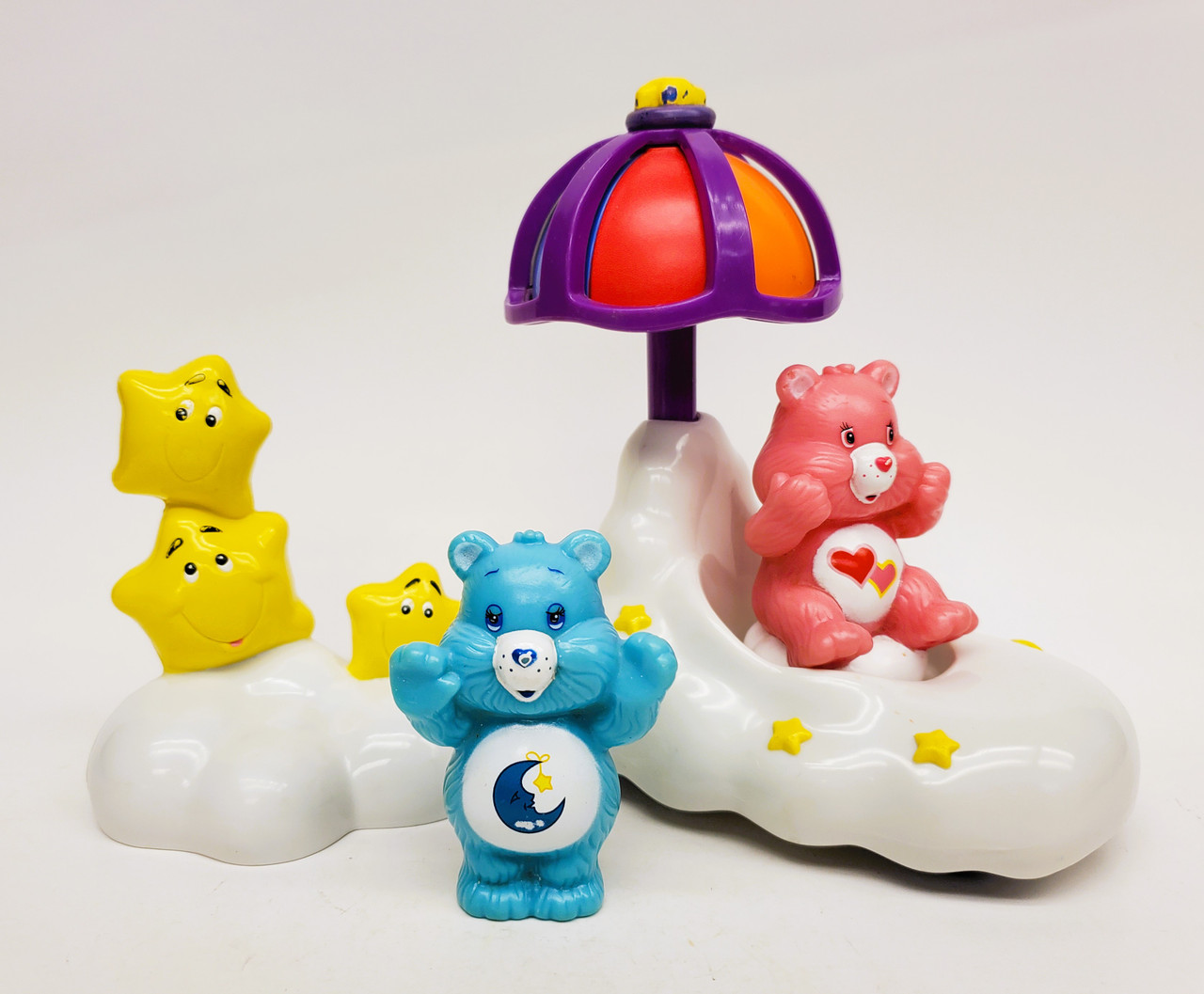 【babylclub】Bear gal set up Kids Bear Moon Playpen Set with Basketball Hoop & Playhouse