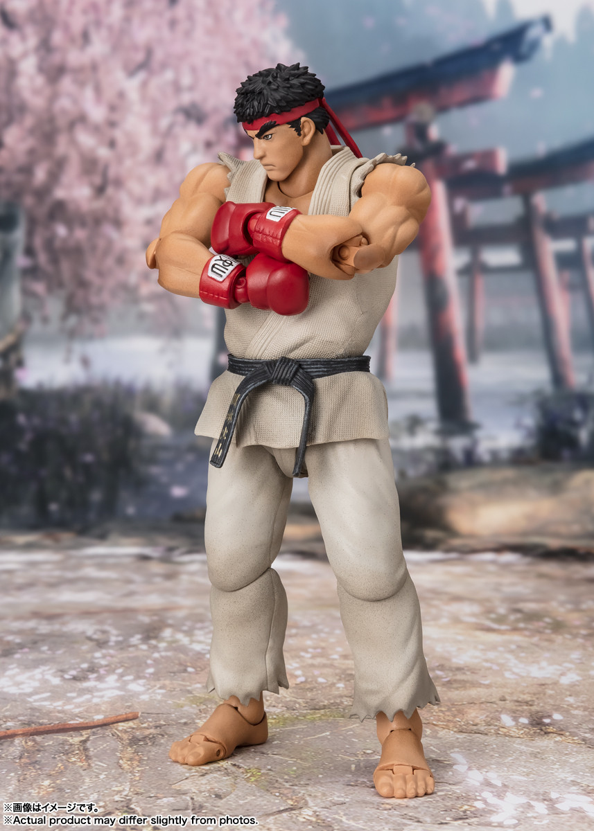 フィギュアアーツ　ストリートファイターRYU フィギュア S.H. FiguArts Street Fighter 6 Ryu action figure
