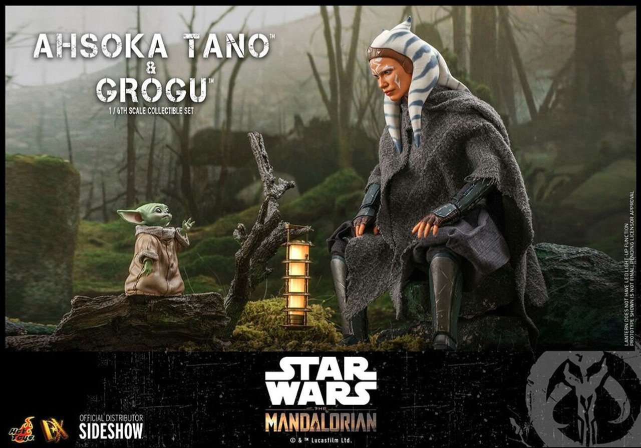 ホットトイズ STAR WARS Ahsoka Tano & Grogu Ahsoka Tano™ and Grogu™ Sixth Scale Figure Set by Hot Toys