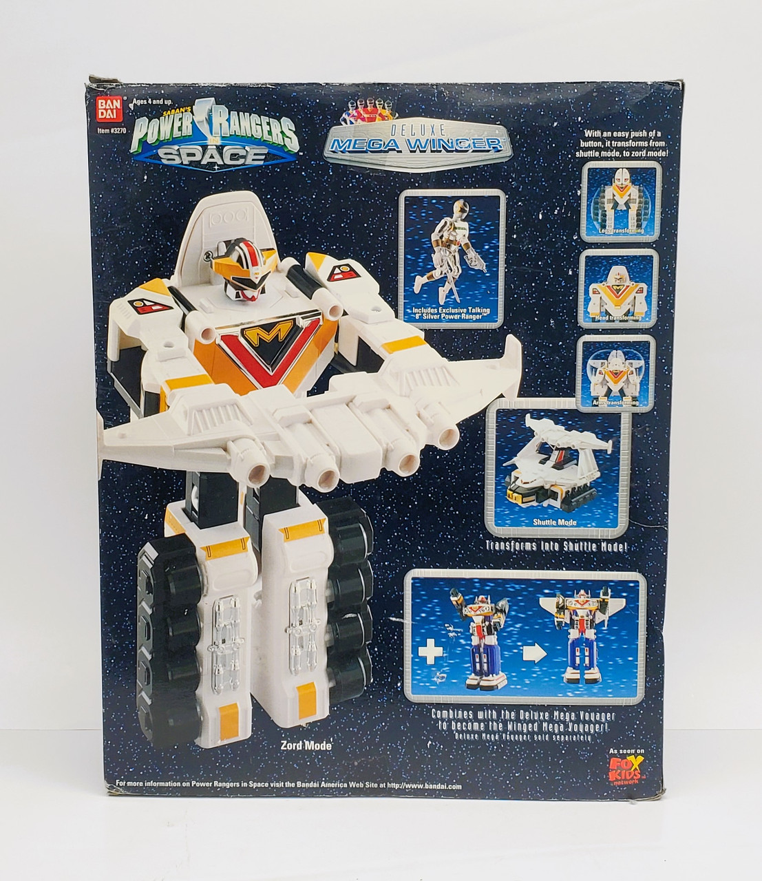Bandai (1997) Power Rangers in Space Deluxe Mega Winger