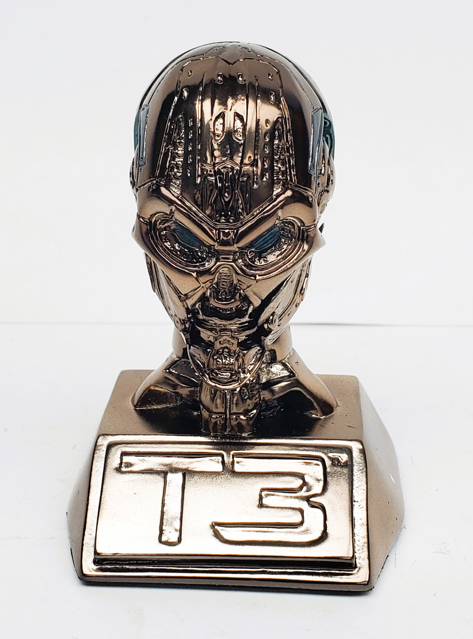 ターミネーター3 T-X ライフサイズヘッド Terminator 3 1/1 Scale T-X Skeleton Life Size Head from