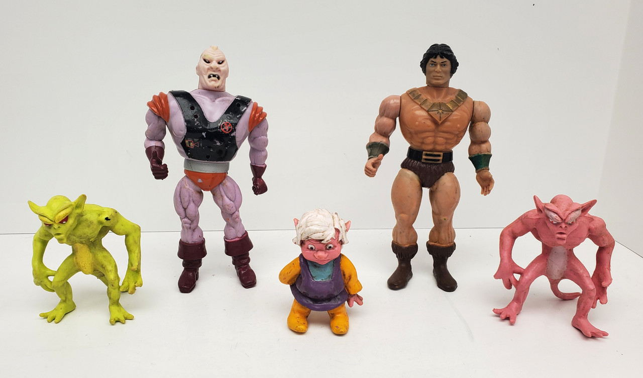 Galoob (1983) Blackstar five action figure lot