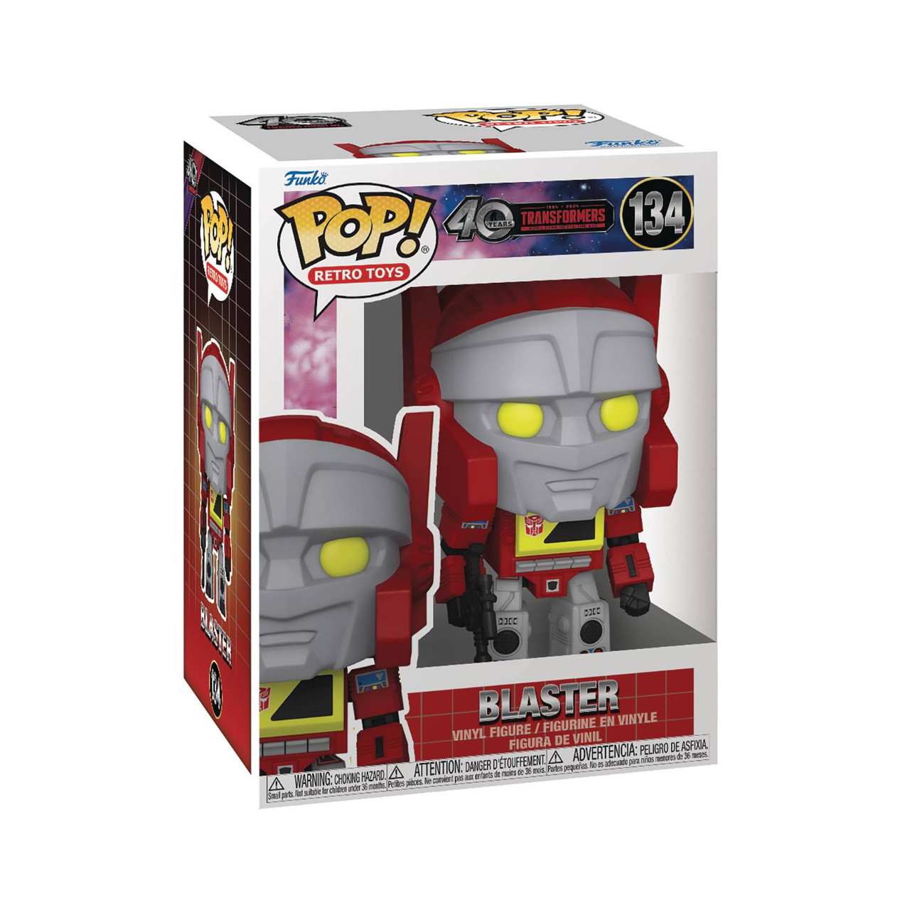 Funko Pop! Retro Toys TRANSFORMERS Blaster #134