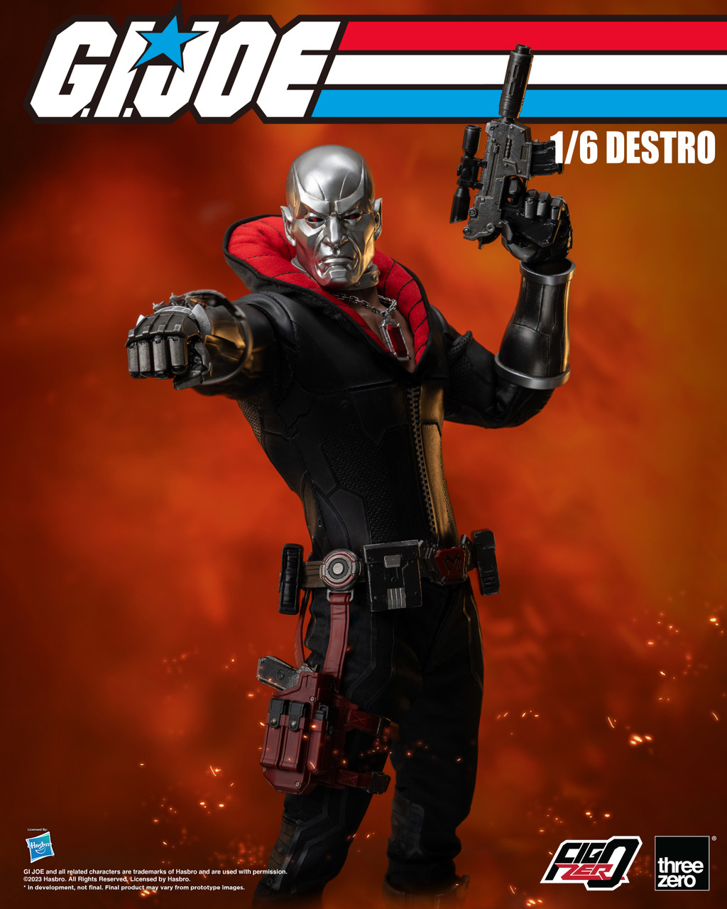 GI JOE Destro 1/6 Scale Action Figure