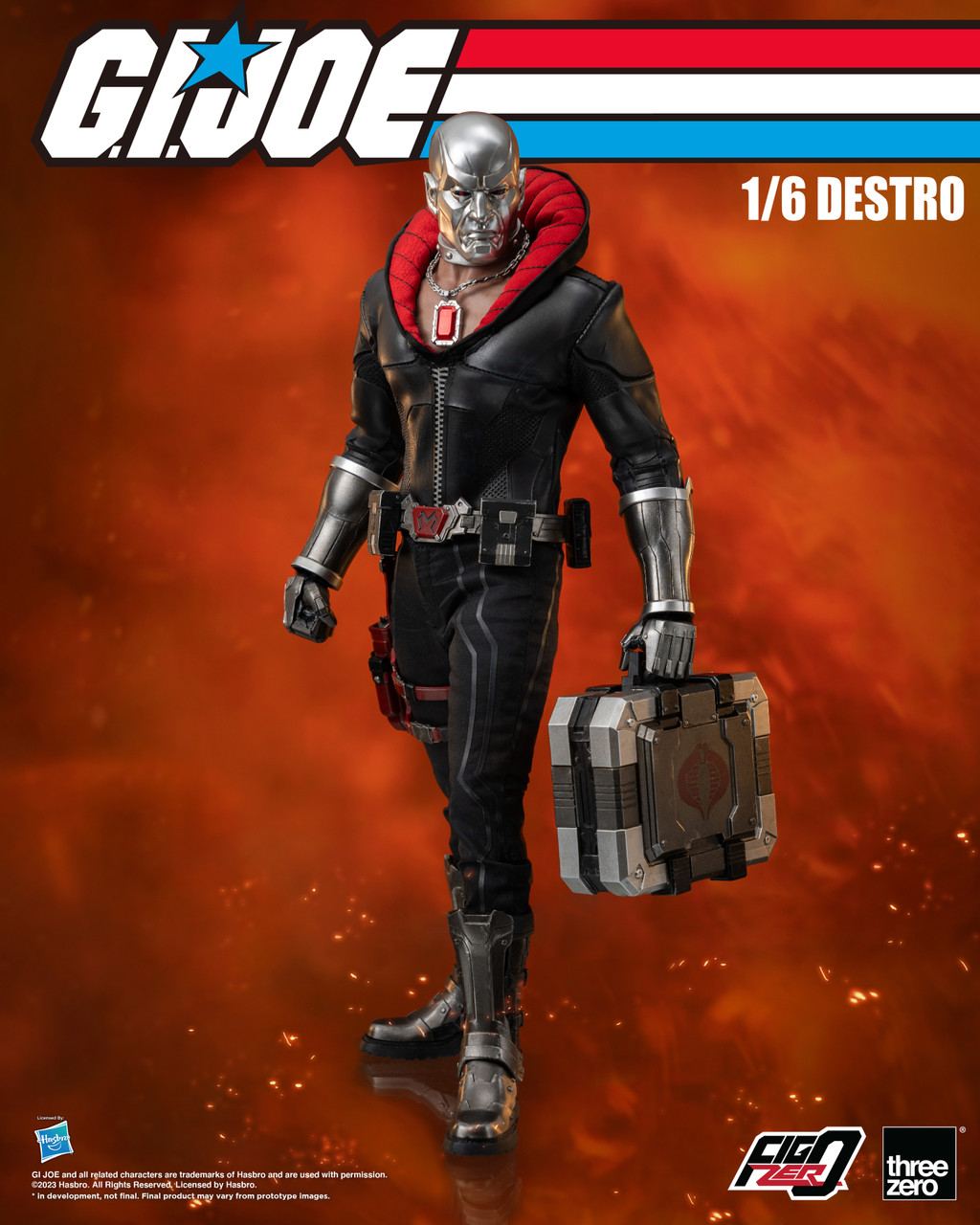 スリーゼロ3Z0352 G.I.ジョー デストロ GI Joe Destro GI JOE Destro 1/6 Scale Action Figure