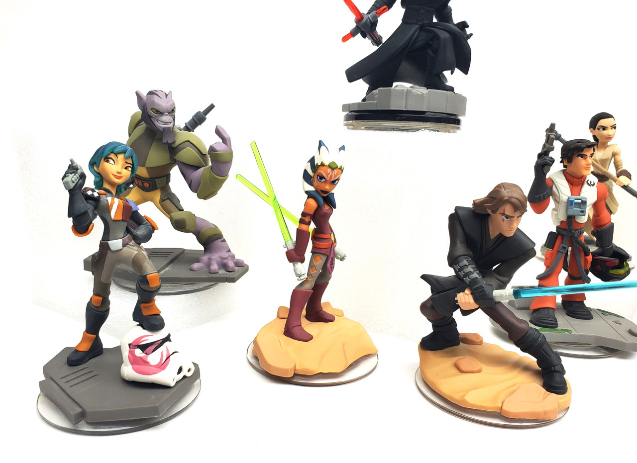 Disney Infinity Star Wars Lot of 8 figures (no package)