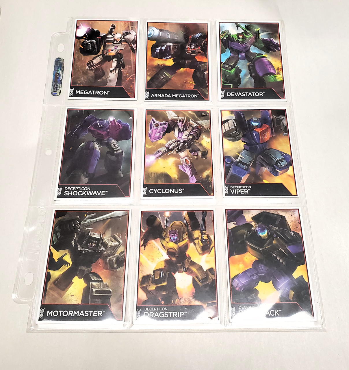 Hasbro Transformers Generation trading card lot 54 cards