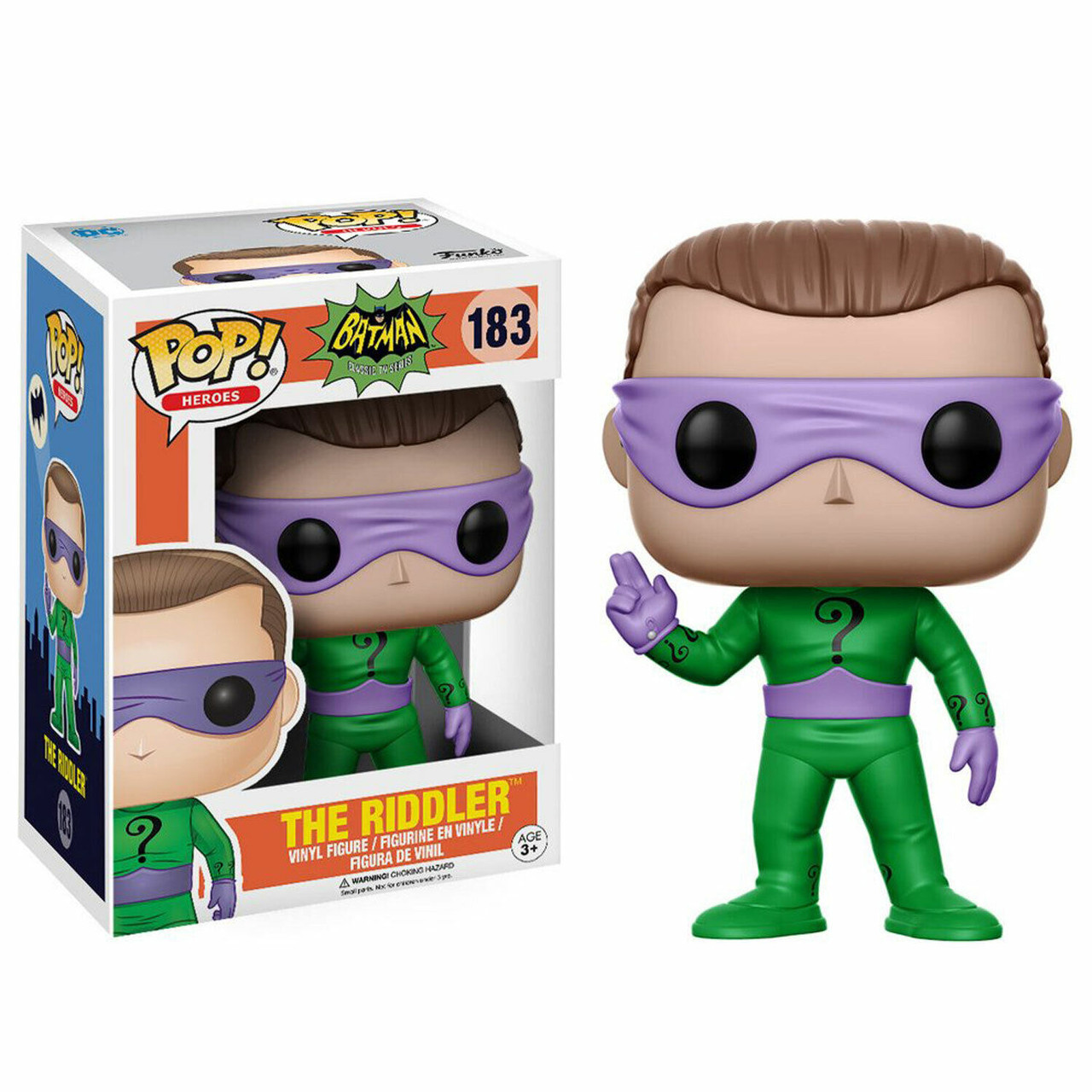 Funko Pop! Heroes: Batman Classic TV Series The Riddler #183