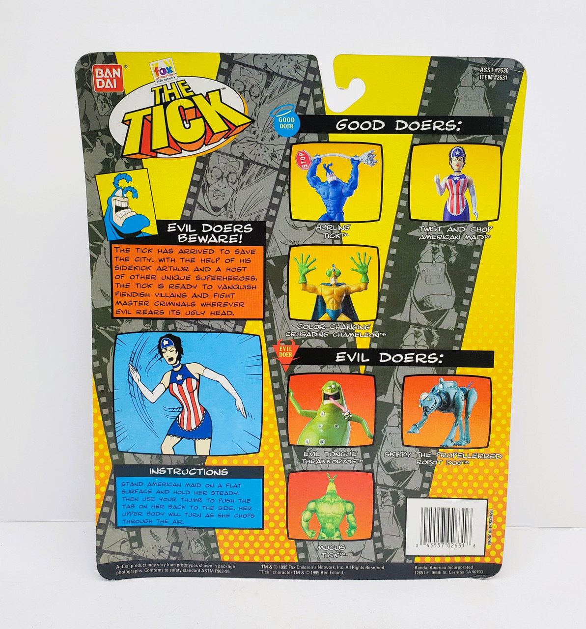 Bandai The Tick American Maid Action Figure