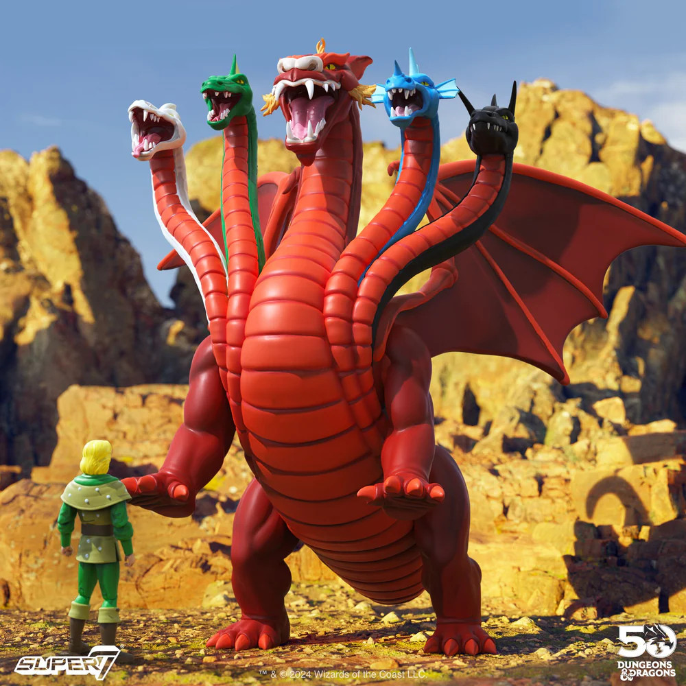 Super7 Dungeons and Dragons ULTIMATES! Vinyl - Tiamat