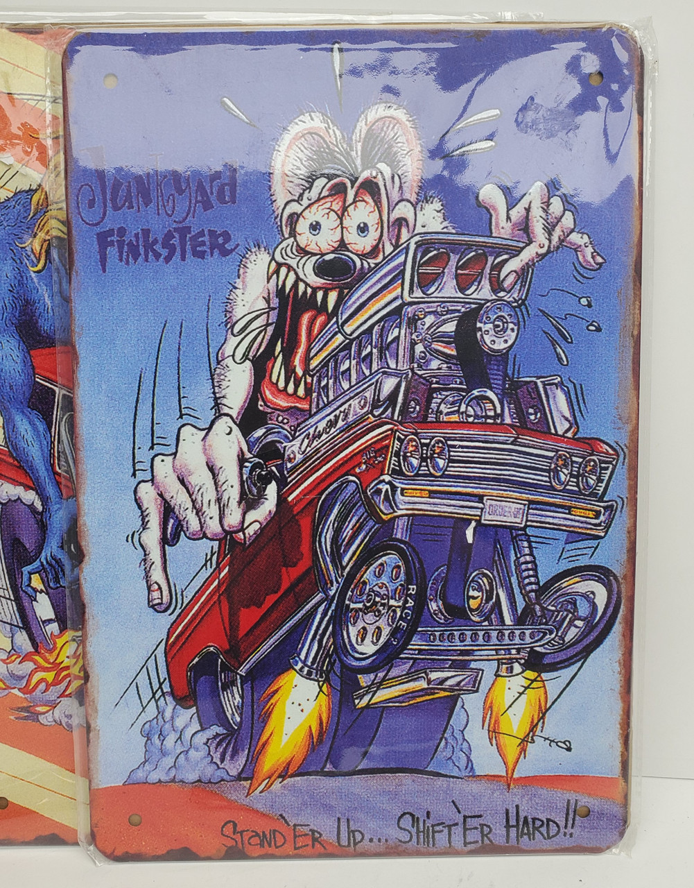 Rat Fink tin signs lot of 7