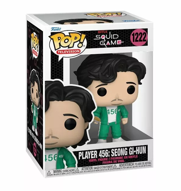 Funko Pop! Television: Squid Game Player 456: Seong Gi-Hun #1222