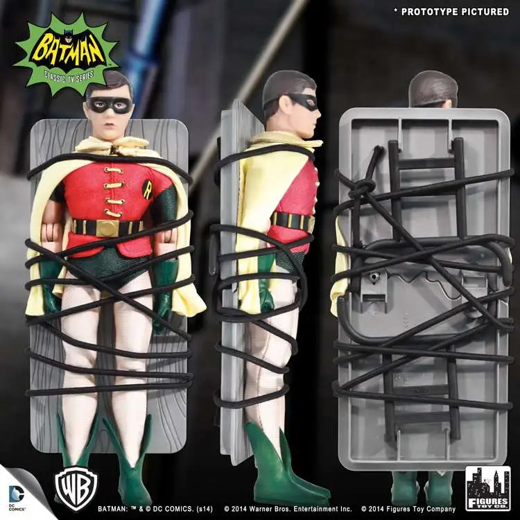 Batman 1966 TV Series Classic TV Heroes in Peril Robin Action