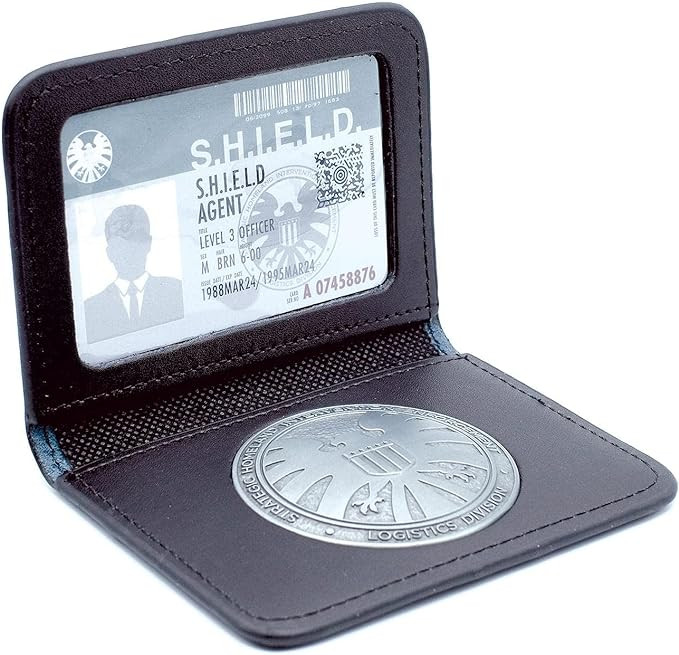 Captain Marvel S.H.I.E.L.D. Nick Fury Replica badge set