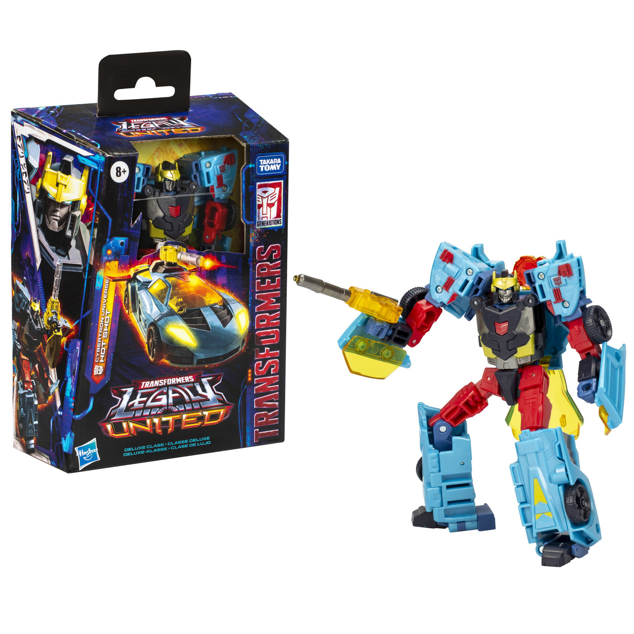 Transformers Legends Of Cybertron - Hot Shot - Action Figure Trasformabile - Hasbro