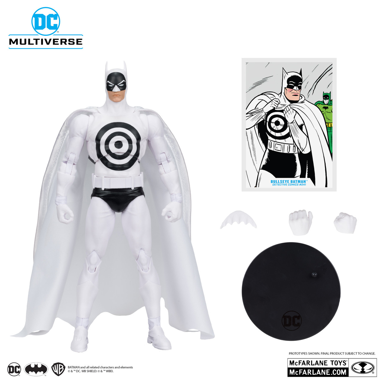 McFarlane DC Multiverse Bullseye Batman Platinum Edition 7in