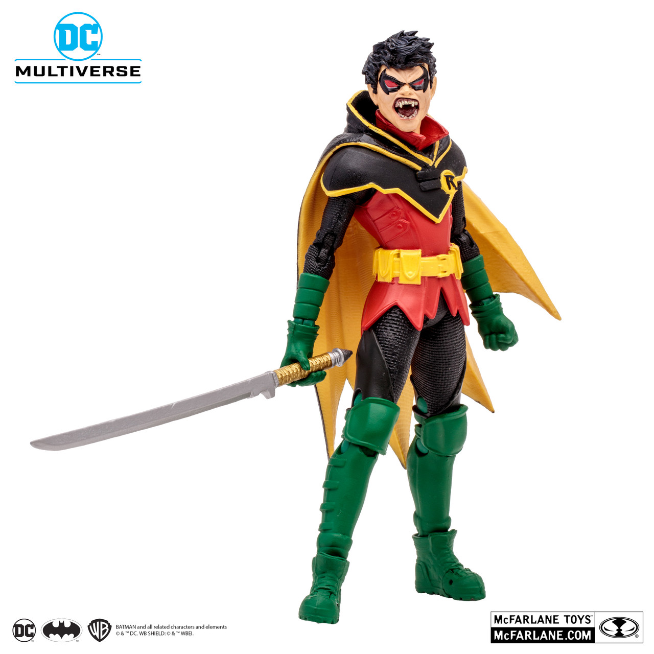 McFarlane DC Multiverse Robin (DC vs Vampires) Gold Label 7