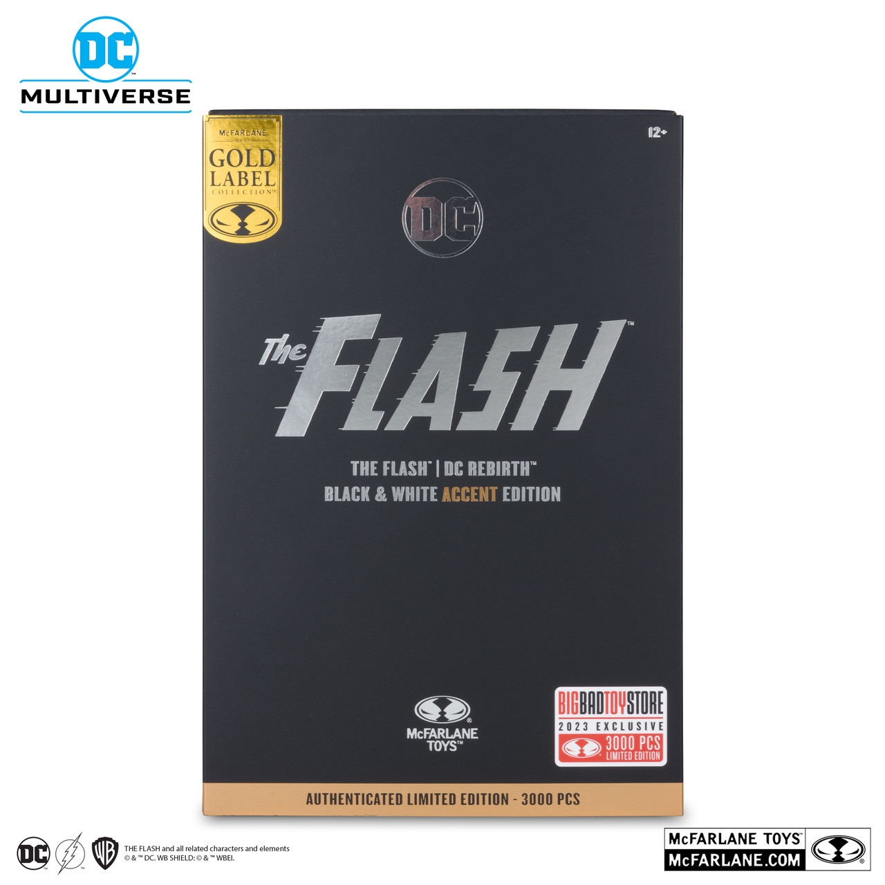 The Flash (DC Rebirth) Black & White Accent Edition (Gold Label) 7