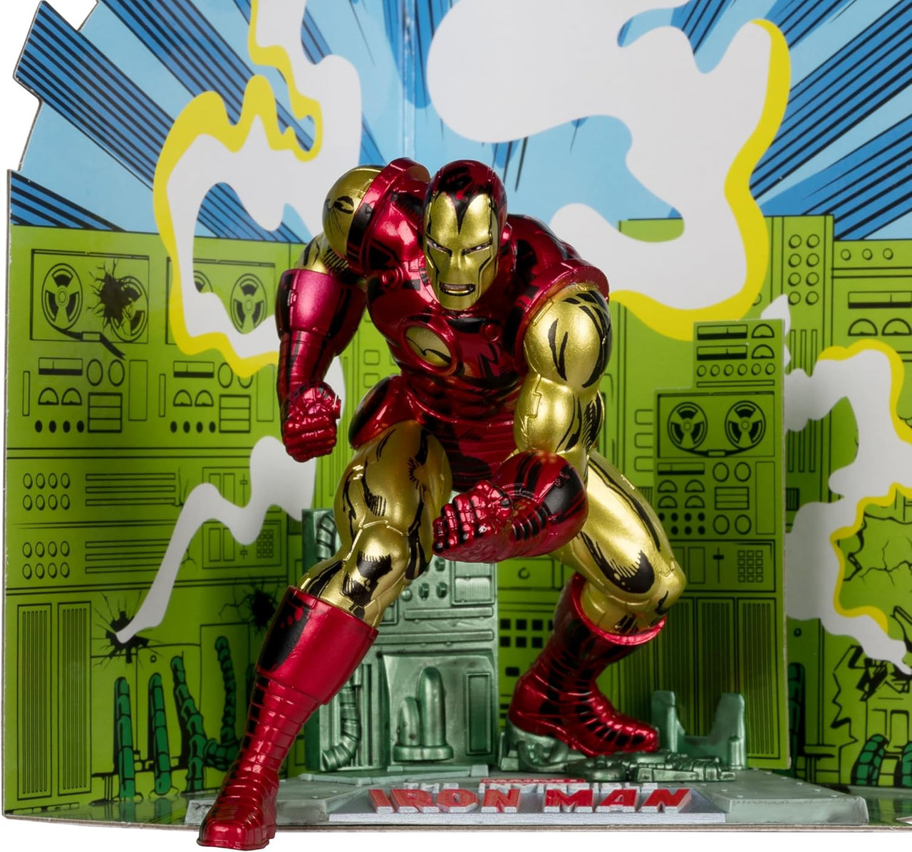 McFarlane Toys - Marvel Iron Man 1:10th Scale Posed Figure with